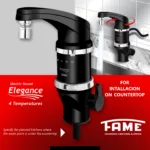 FAUCET BLACK IMAGE 3 | Securadeal Fame Elegance Faucet Premium Bathroom Appliances from Fame