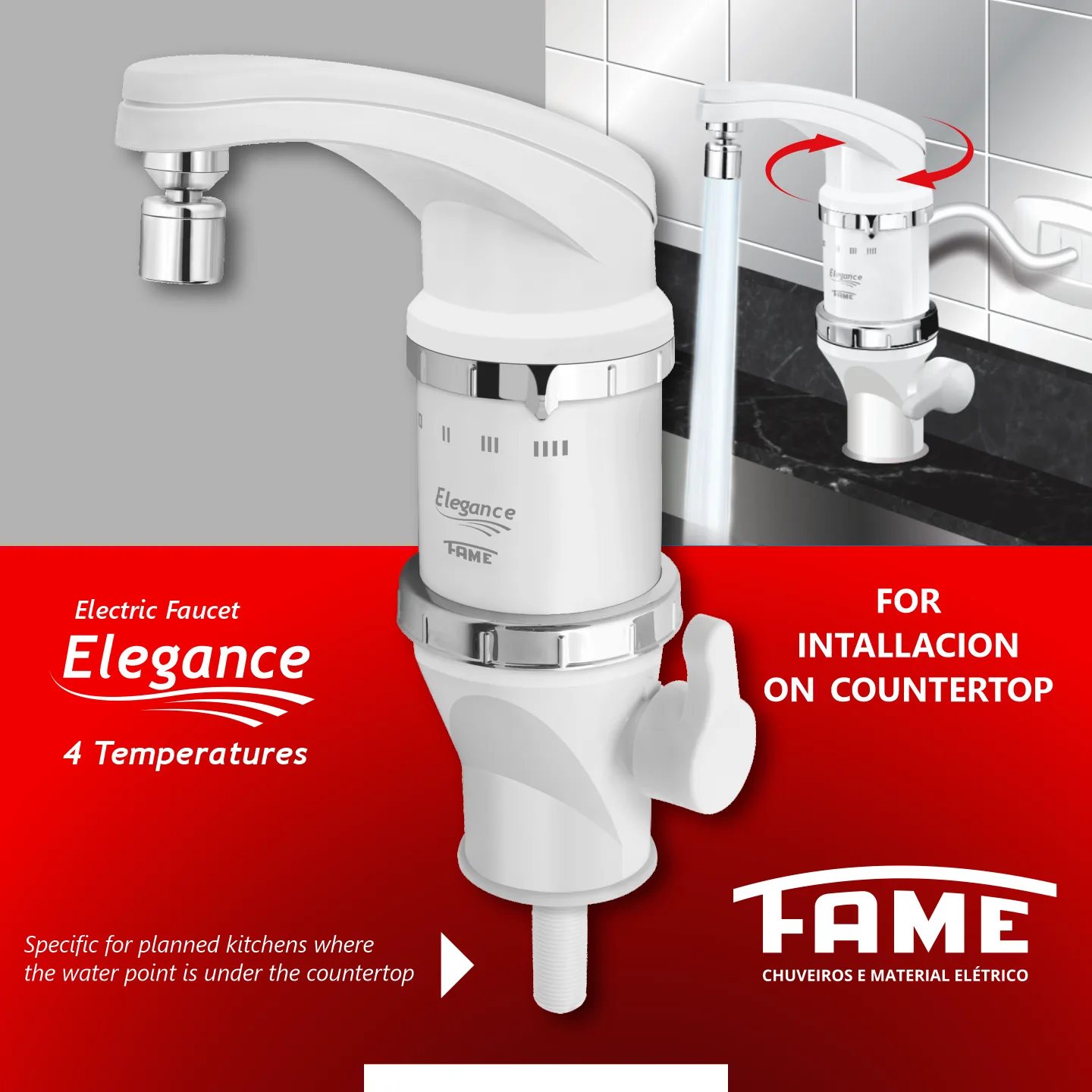 Fame Elegance Faucet   Premium Bathroom Appliances from Fame