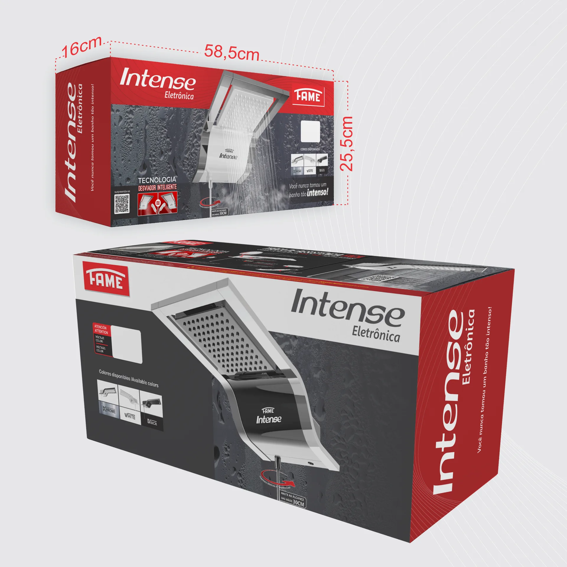 Fame Intence Electronic Shower from Securadeal