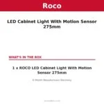 ROCO LED Cabinet Light With Motion Sensor 275mm – what's in the box | Securadeal Roco Led Cabinet Light with Motion Sensor 275mm Whats in the Box