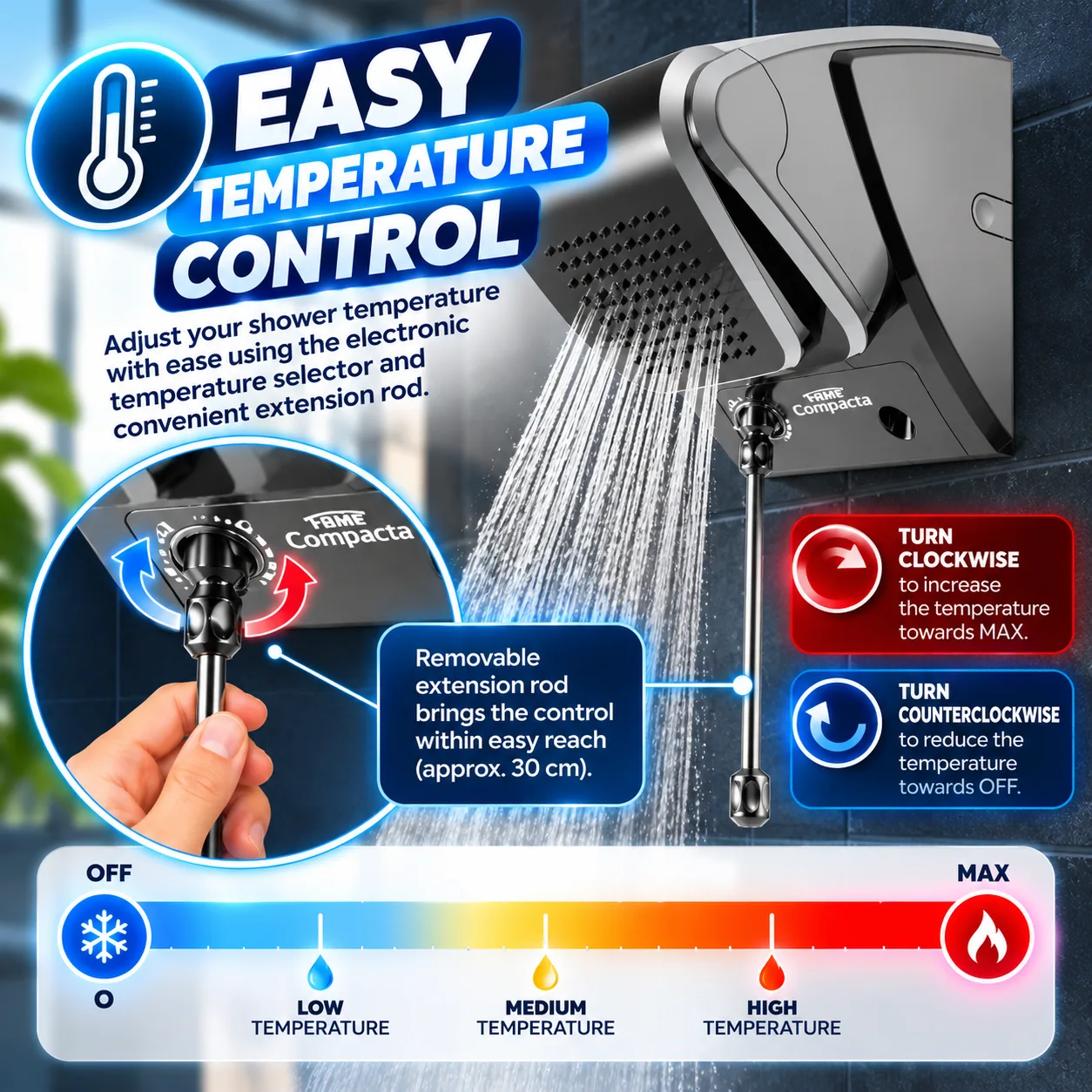 Easy Temperature Control