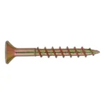 Chipboard-Screws-ZYpng | Securadeal Ruwag Chipboard Screw Yellow Passivated 4x75mm 25 from Securadeal
