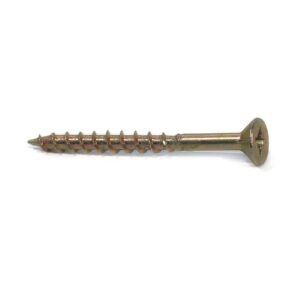 RUWAG Chipboard Screw Yellow Passivated 4x75mm (25) from Securadeal