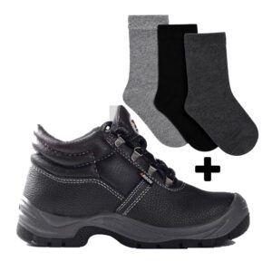 VALUE PACK ARGON BLACK + 3PAIRS SOCKS - Premium Safety, PPE & Workwear from DOT