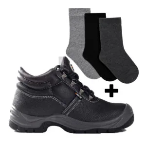 DOT Argon Safety Boot With 3 Pairs of Socks Value Pack