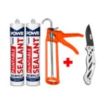 VP0038 A | Securadeal Value Pack Powr Paintable Acry Wht+ Skeleton Gun + Knife Premium Squeegees from Securadeal